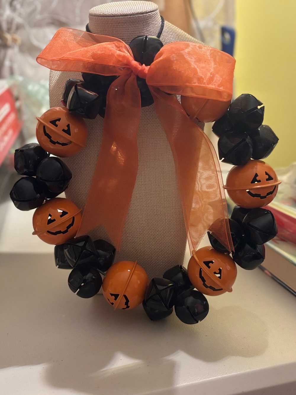Halloween bell wreath